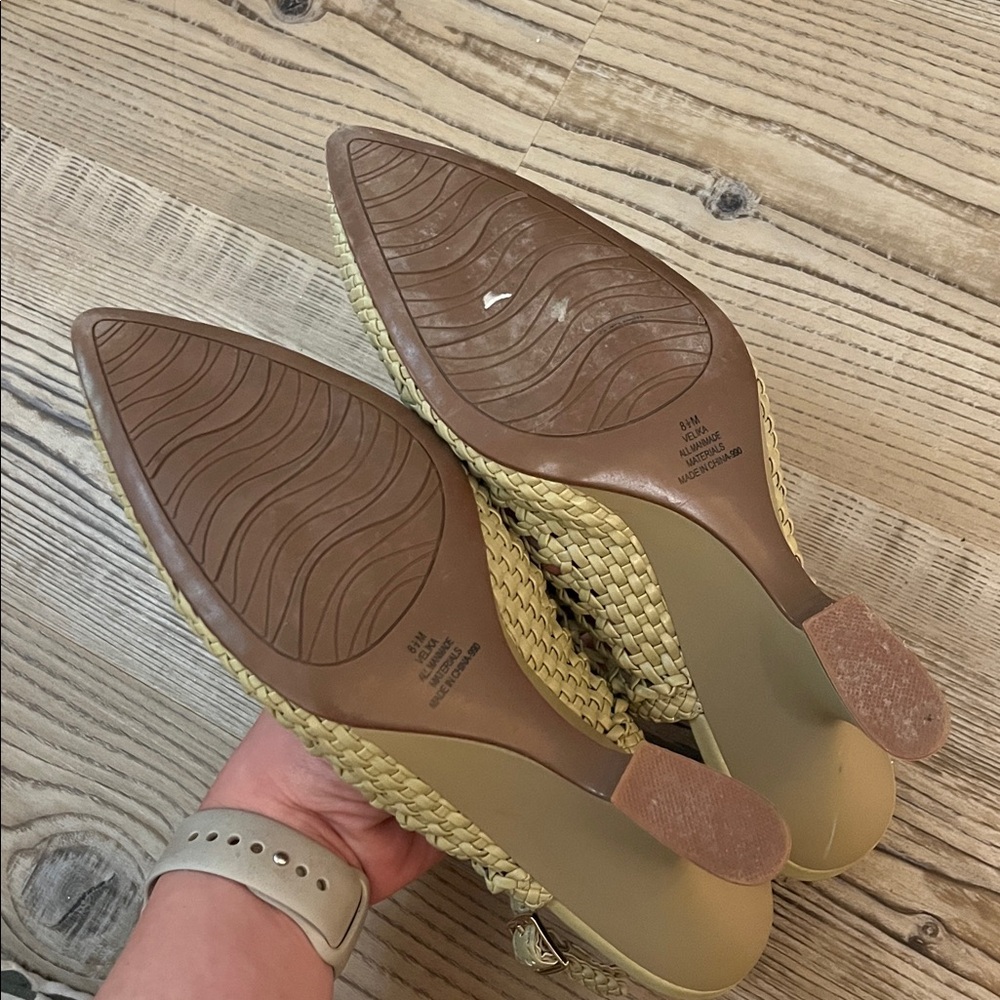 IMPO Women's Green Woven Slingback Flats - Picture 9 of 9